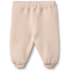 Wheat - Spodnie z wełny merino Kinnie - Pale lilac