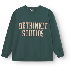 Rethinkit - Bluza damska z logo - Zielona