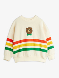 Mini Rodini Bluza w paski Bear