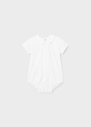 Mayoral - Body z kołnierzykiem 1-2m - Białe