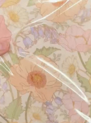 Samiboo - Prześcieradło bambusowe do gondoli 40x80cm - Maki