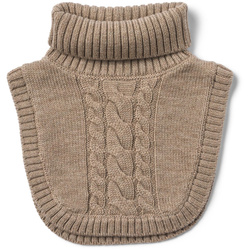 Wheat - Komin dziecięcy z wełny merino Softo - Grey camel melange