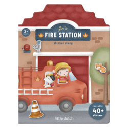 Little Dutch Naklejki wielokrotnego użytku Jim & Friends