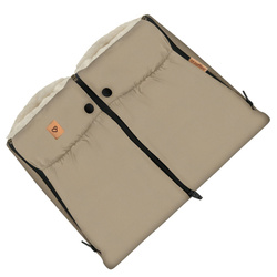 Zaffiro - Mufka do wózka Nordico - Beige