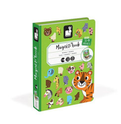 Janod - Magnetibook Magnetyczna Układanka - Zwierzęta 