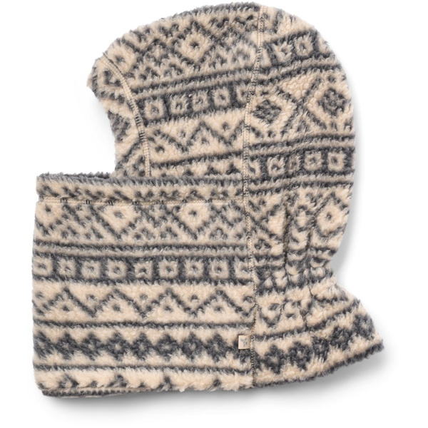 Wheat Kominiarka polarowa Kramso - Warm sand jaquard