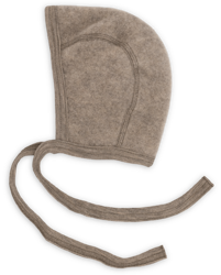 Engel Natur - Czapka  z wełny merino - Walnuss Melange