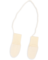 Engel Natur - Rękawiczki z wełny merino 0-1 lat - Natur