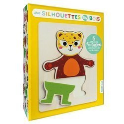 Auzou - Drewniane wesołe Zwierzątka