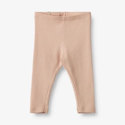 Wheat - Legginsy ze ściągaczem Maddy 74cm - Rose Dust 