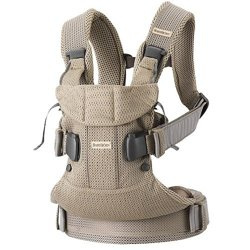 BABYBJORN ONE AIR 3D MESH  - nosidełko, Szary Beż