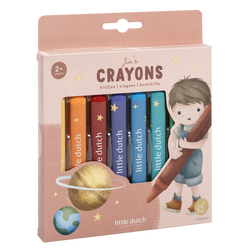 Little Dutch Kredki woskowe Jim & Friends