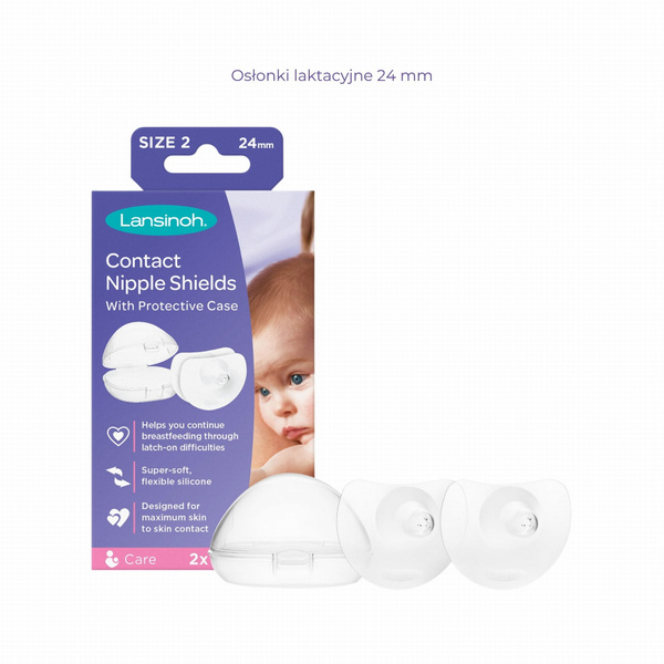 Lansinoh - Osłonki laktacyjne 24mm