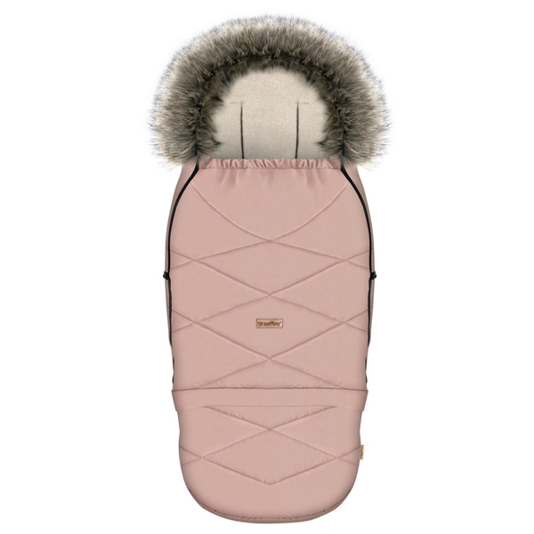 Zaffiro - Regulowany śpiwór z torbą GrowUP Aspen - Baby pink