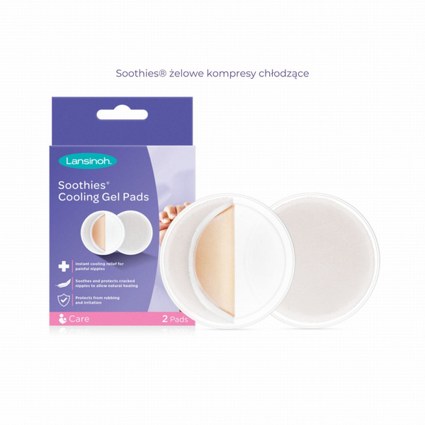 Lansinoh - Soothies Retail - Żelowe kompresy chłodzące 2 szt.