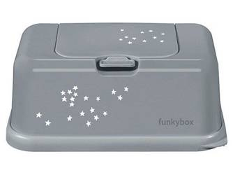 Pojemnik na chusteczki Grey little stars FUNKYBOX