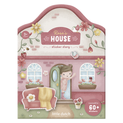 Little Dutch Naklejki wielokrotnego użytku Rosa & Friends