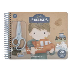 Little Dutch Kreatywny zeszyt z nożyczkami Jim & Friends