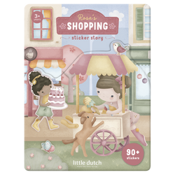 Little Dutch Książeczka z naklejkami Rosa na zakupach