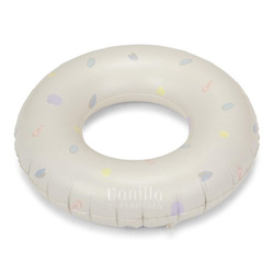 Vanilla Copenhagen - Koło do pływania Ocean Print Oyster Grey