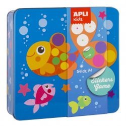 Apli Kids - Zestaw kreatywny z naklejkami - Ocean