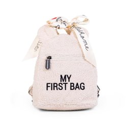 Childhome - Plecak dziecięcy My First Bag - Teddy Bear White (Limited Edition)