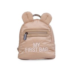 Childhome - Plecak dziecięcy My first bag Pikowany - Beżowy