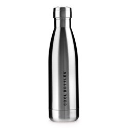 Cool Bottles Butelka termiczna 500 ml Double cool Metallic Silver