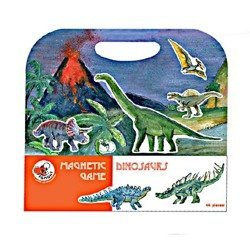 Egmont Toys - Układanka, gra magnetyczna - Dinozaury 