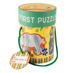 Floss&Rock - Dżungla puzzle  dla początkujących 4 w 1