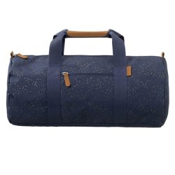 Fresk Torba Weekend bag Złote kropki Indigo