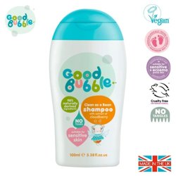 Good Bubble Organiczny szampon wegański dla Noworodka i Niemowlaka Cloudberry 100 ml
