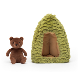 JellyCat - Forest Fauna Niedźwiedź 19x14cm