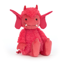 JellyCat - Gremlin Czerwony 27 cm