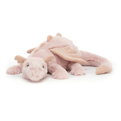 JellyCat - Rose Smok różowy 50cm