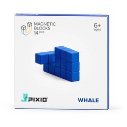 Klocki Pixio Light Blue Whale 14 | Color Series | Pixio®