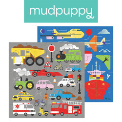 Mudpuppy Puzzle magnetyczne 2w1 Środki transportu 20 elementów 4+