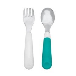 OXO Sztućce Metalowe w Etui 12m+ Teal