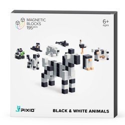 Pixio - Klocki Black & White Animals - Story Series