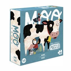 Puzzle dla dzieci Krówka Moo | Londji®