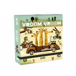 Puzzle dla dzieci, Wyścig, Vroom Vroom | Londji®