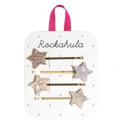 Rockahula Kids - 4 wsuwki do włosów Stardust