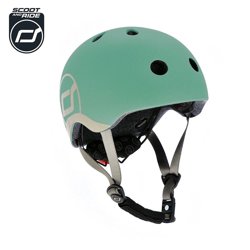 SCOOTANDRIDE - Kask XXS-S dla dzieci 1-5 lat - Forest