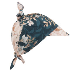 Samiboo - Bambusowa chustka z daszkiem - Peonie Granat