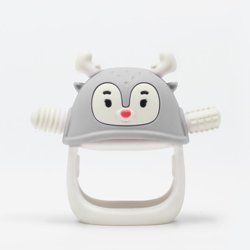 Smily Mia Gryzak dla Niemowlaka Renifer Light Grey