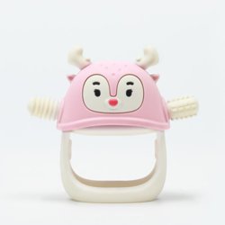 Smily Mia Gryzak dla Niemowlaka Renifer Light Pink