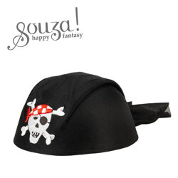 Souza! Bandana piracka O'Mally czarna