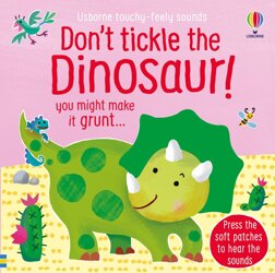 Usborne - Książka Don't tickle the Dinosaur!