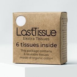 Zapas 6 sztuk chusteczek bawełnianych do LastTissue.