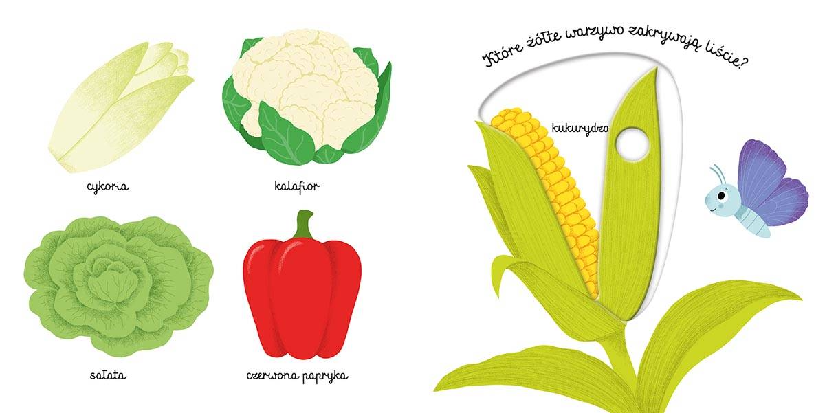 Akademia mądrego dziecka. Pierwsze słowa. Warzywa
